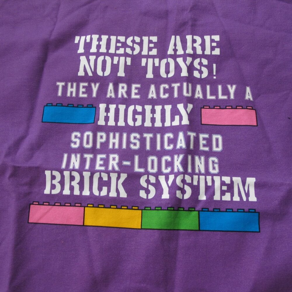 Lego Brick Inspired Fabric Panel